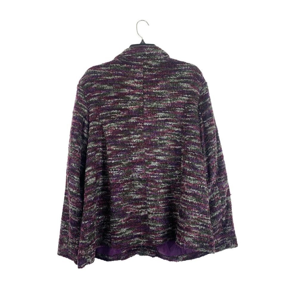 Dressbarn Women’s Blasting Berry Blazer - Picture 2 of 6